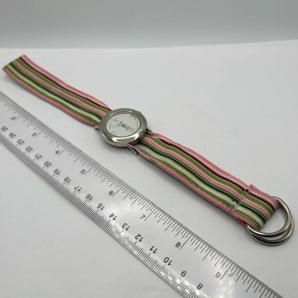 Silver & Pink Swap Watch - Picture 4 of 5